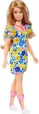 Barbie Fashionistas Doll #208, Doll with Down Syndrome Wearing Floral Dress,