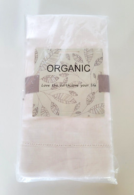 Organic 100% Pure Linen Table Runner White 14''x 72'' New