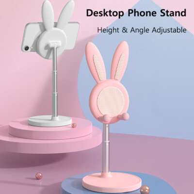Rabbit Bunny Desktop Stand Universal Angle Height Adjustable