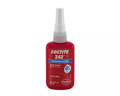 Loctite 135355, 242 Blue Medium Strength Threadlocker, 50ml Bottle