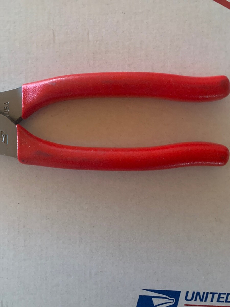 Snap-on 7” Diagonal Cutter. Red 87ACF | eBay