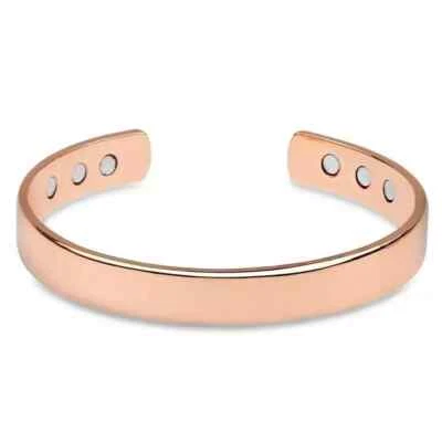 Copper Bracelet Magnetic Healing Bio Therapy Arthritis Pain Relief Bangle UK