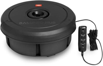 JBL BassPro Hub 11'' Reserverad Aktiv Auto Subwoofer mit Verstärker 300 Watt 
