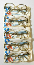 Vintage 5 pc. PATHWAY OPTICAL Veronica Nutmeg 54/18 Eyeglass Frame Lot NOS