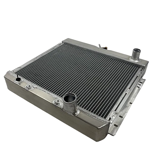 Aluminum Radiator+FAN For 1963-1969 Ford Fairlane Ford Torino 4.3L AT 63 64 65 - Picture 2 of 7