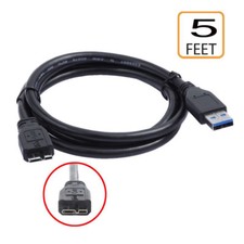 USB 3.0 Cable for Western Digital My Book Essential 2TB Hard Drive WDBACW0020HBK
