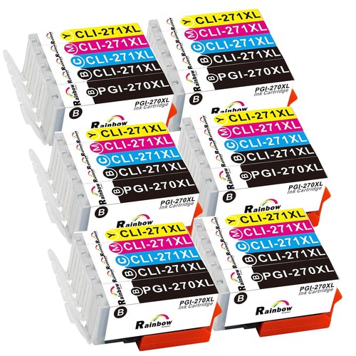 5 PK Premium Ink Set For Canon Series PGI-270 CLI-271 MG6820 - Foto 8