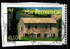 2003. La France à voir Mas provençal. N°3600.