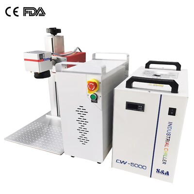 JPT 10W UV Laser Plastics Glass Engraver Machine Crystal Acrylic Logo Mark 355nm