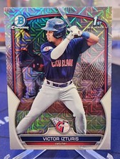 2023 Bowman Chrome - Prospects  Mojo Refractor #BCP-175 Victor Izturis (RC)