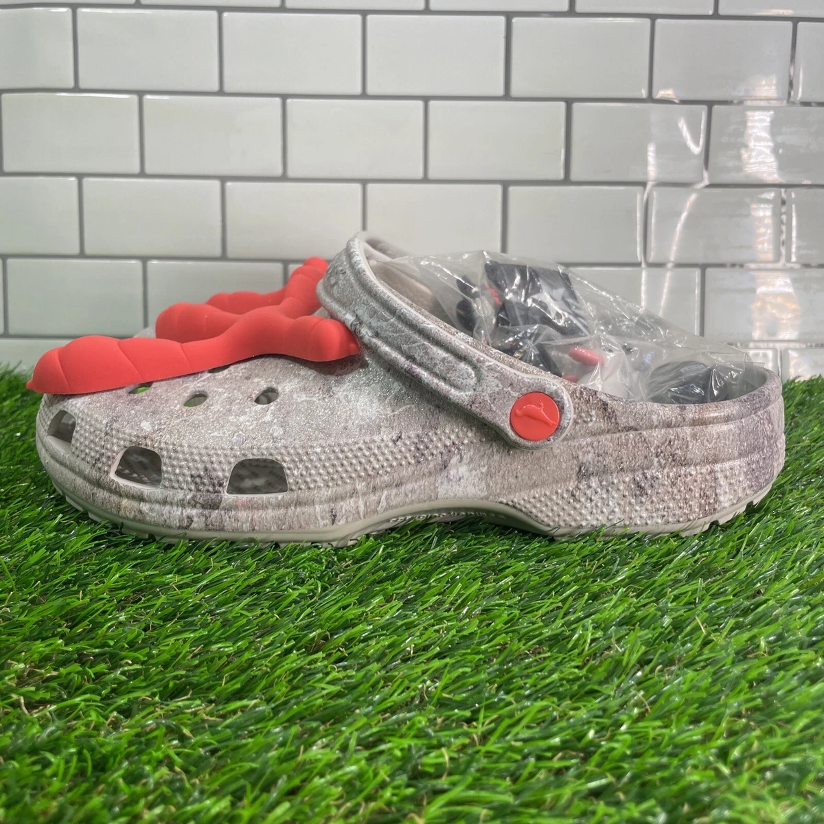 Crocs x Staple M10 W12 Classic Clog Sidewalk Luxe Pigeon Feet NYC New
