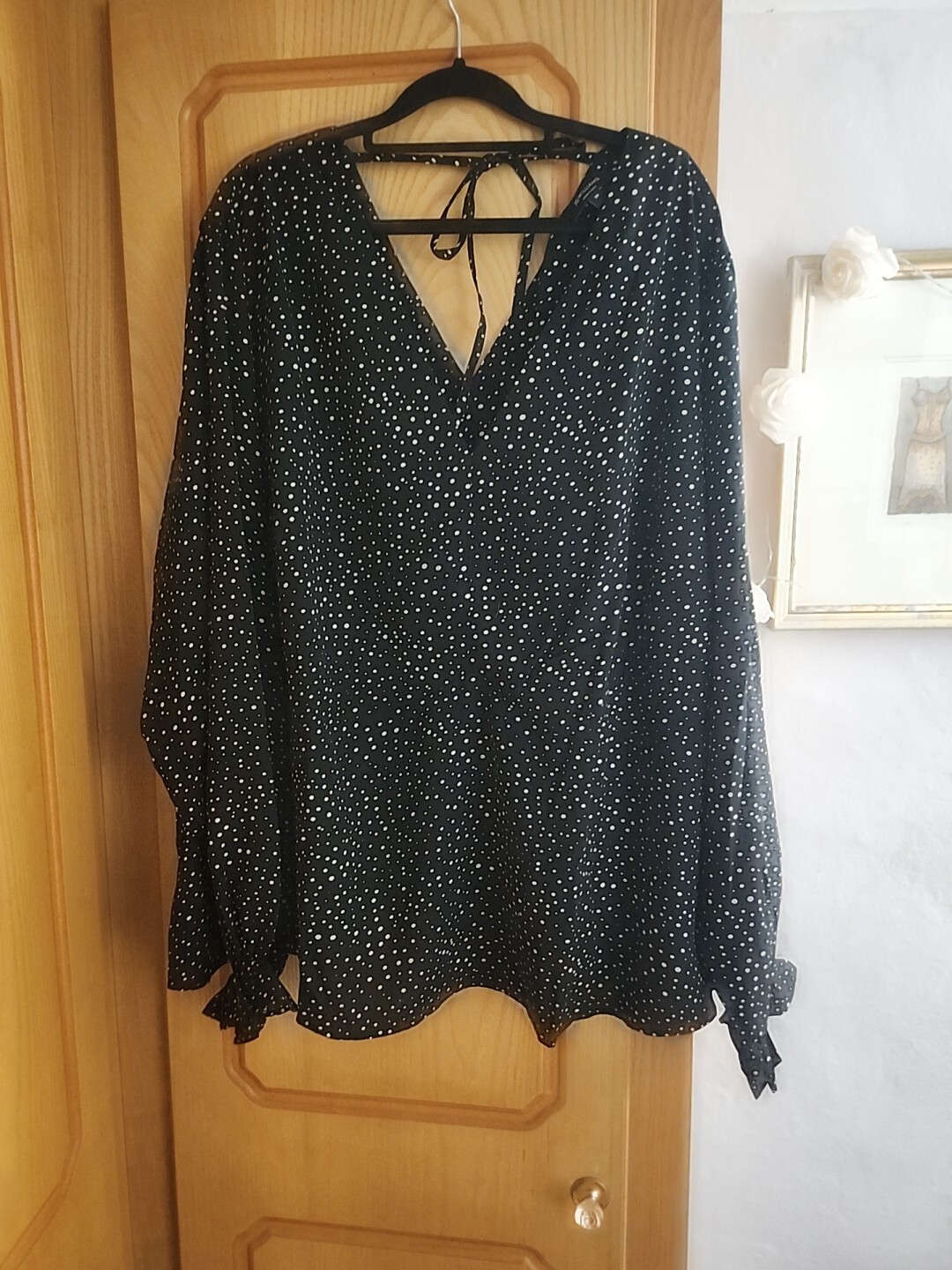 Ladies Jd Williams Black Top Size 30 eBay