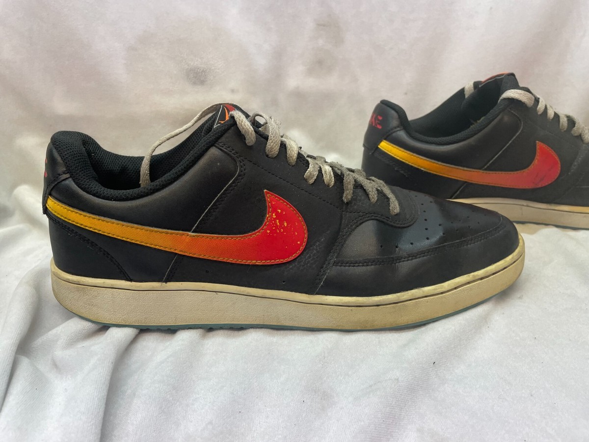 Nike Court Vision Low Gradient Sunset Black White Men\'s Size 13‎ DQ7630-001. Court Vision Low  main image 2