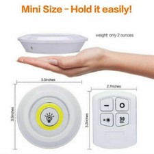 Faretti Luci a LED con Telecomando per Cucina Armadio Garage Salone Casa - Miniatura 4