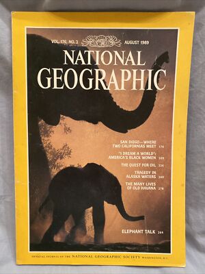 National Geographic Magazine (August 1989)