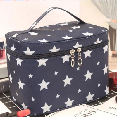 U-DREAMHOME Large Women Ladies Wash Bag Toiletry Handbag Travel Case Cosmetic MakeUp Pouch