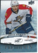 2014-15 UD Upper Deck ICE ROCCO GRIMALDI #117 Rookie Premieres 210/799 Panthers