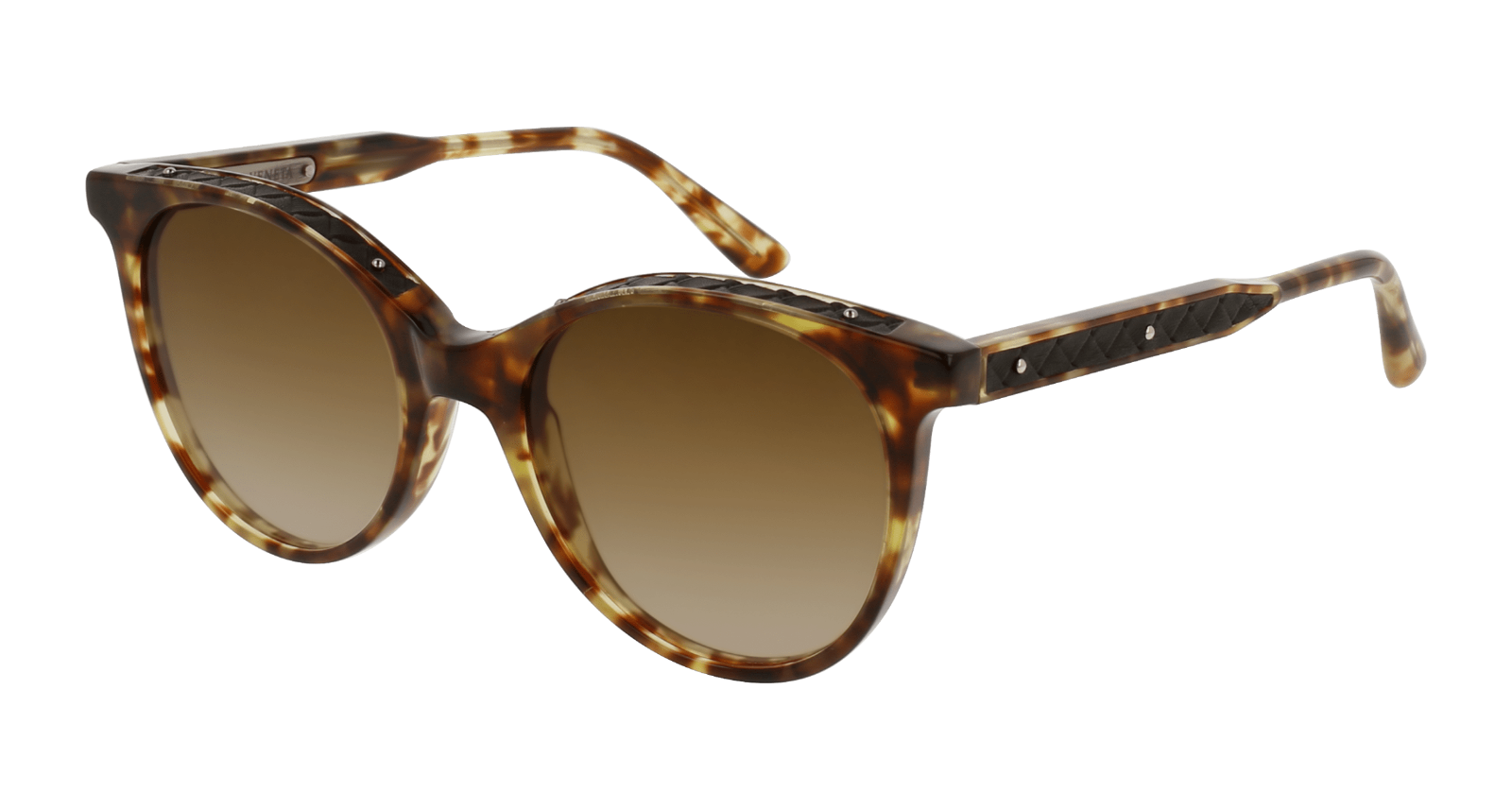 Bottega Veneta BV0067 004 Havana & brown lens Sunglasses Sonnenbrille  52-19-145