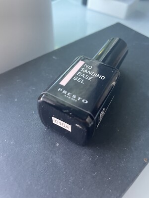 Presto no sanding base gel nail led gel please read