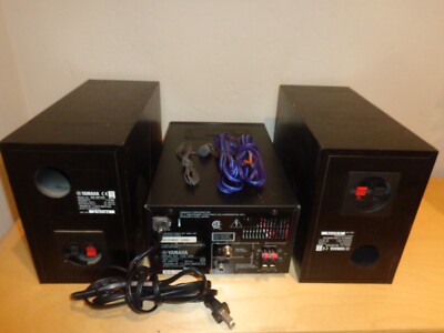Yamaha CRX-330 Shelf Stereo CD, iPOD, RADIO & USB Player With