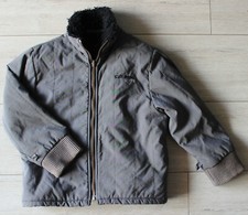 Catimini Manteau Bombers Hiver Chaud Garçon 6 ans Gris Extérieur 100% Coton