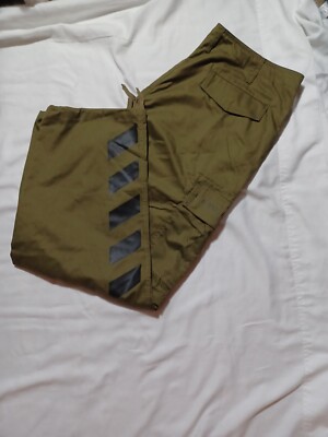 NWTDisney Cargo Pants Mens Large Green Buzz Lightyear Star Command Convertible L