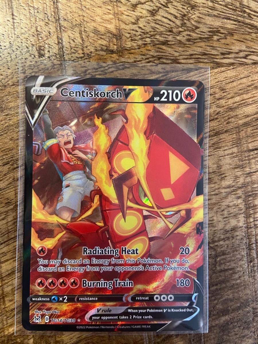 Pokémon TCG Centiskorch V Lost Origin Trainer Gallery TG14/TG30