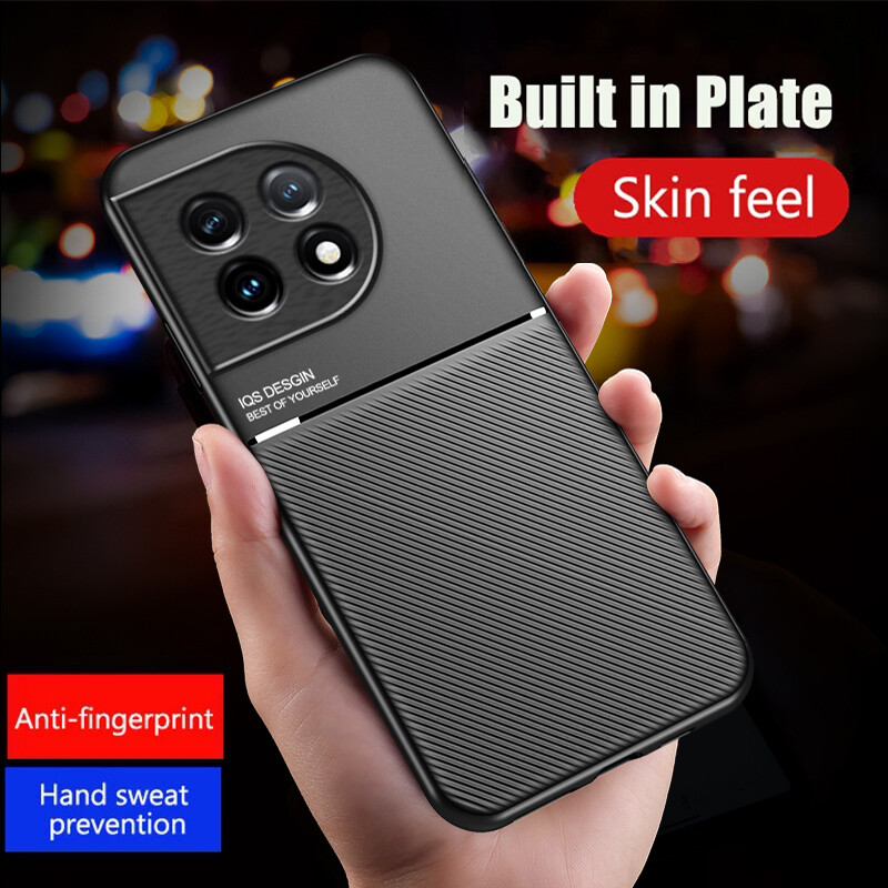 Magnet Rubber Case Shockproof Cover For Oneplus 11 10T RT 8T