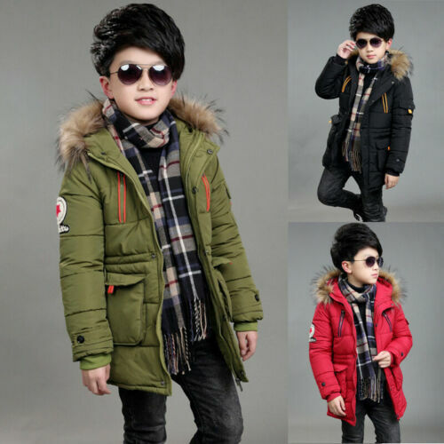 Manteau à Capuche Fourrure Pour Garçon Jacadi - Taille 24 Mois / 2 Ans - Beige/marron Clair - Occasion Très Bon état