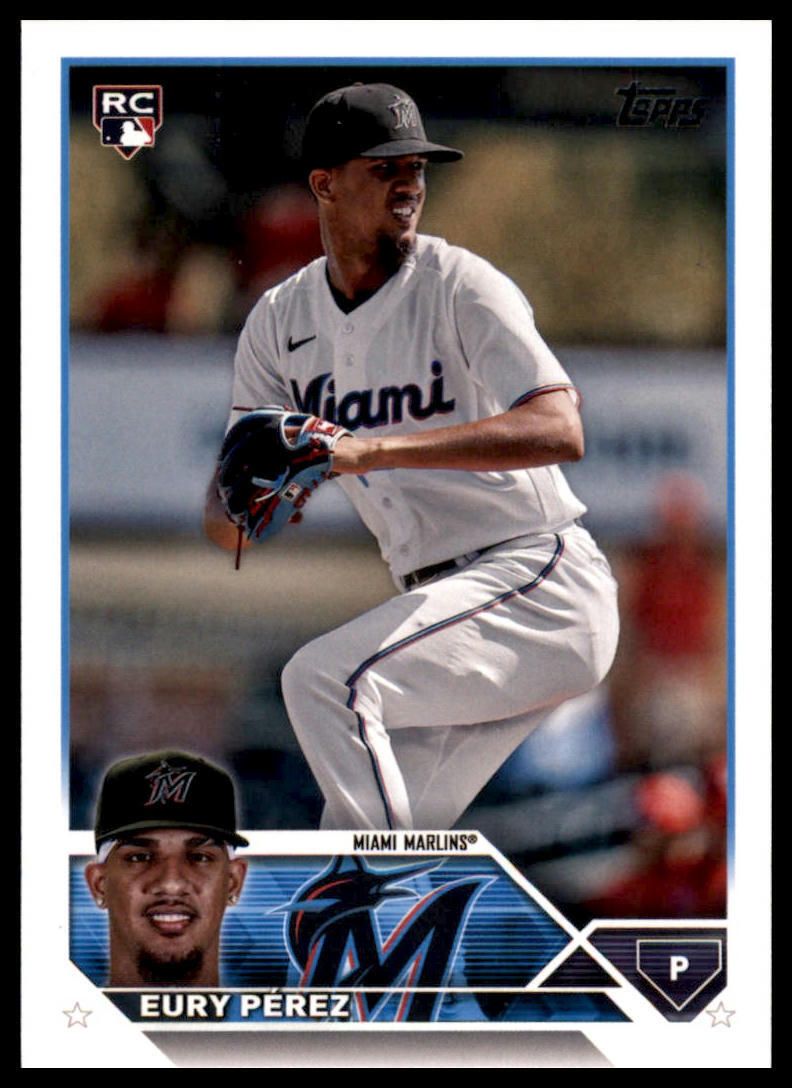 2023 Topps Update #US139 Eury Pérez
