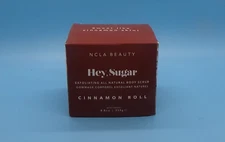 NCLA HEY SUGAR "CINNAMON ROLL"  Body Scrub 8.8 oz  250g FS NIB-BEST BY 9/25