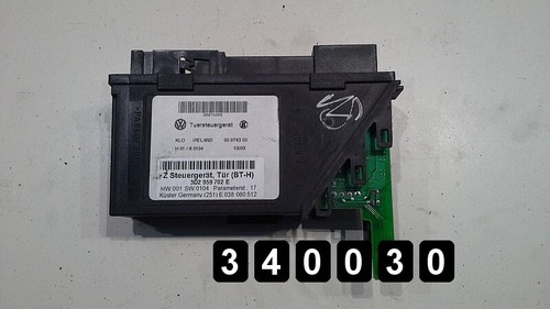 VW PHAETON STEUERGERÄT MODUL SENSOR 3D2959702E Bj 2006