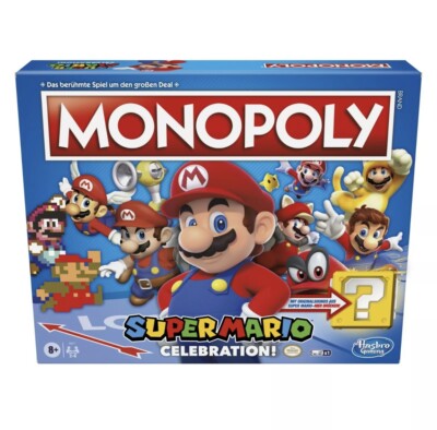 Monopoly Super Mario Celebration Edition w/ Sound Effects Hasbro Brand New!