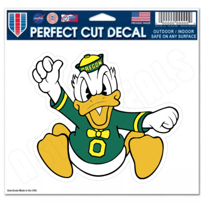 Oregon Ducks Logo NCAA College Vinyl Sticker Decal *Size: 3''-12''*