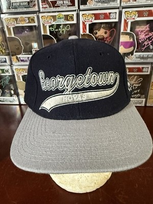 Excellent - Georgetown Hoyas Vintage Starter Snapback Hat / Cap 