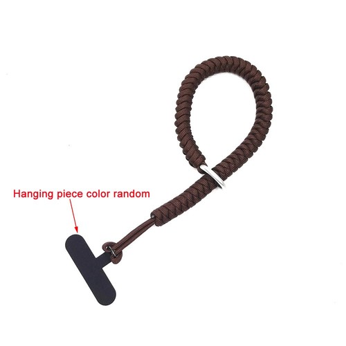Handmade Woven Mobile Phone Strap Round Rope Mobile Phone Lanyard Accessories - Photo 14 sur 15