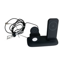 3 In 1 Wireless Charging Station W19 10W Fast Charger For Phone Watch Earb        .