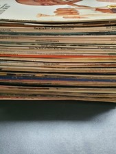 60 x LP Album Covers Only – Empty Record Sleeves – No Vinyl Records.