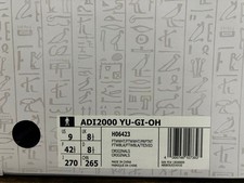 Adidas Men 9.0US Adi2000 Yu-Gi-Oh Us9 Limited Edition Sportswear Icon with Timel