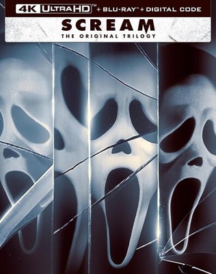 Scream: The Original Trilogy [New 4K UHD Blu-ray] With Blu-Ray, 4K