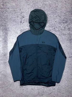 Y-3 Adidas Yohji Yamamoto technische Jacke mit Kapuze grün
