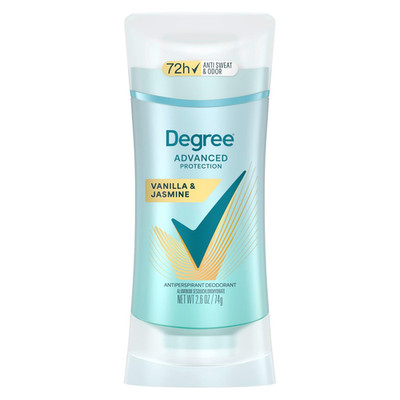 Degree Advanced Protection Antiperspirant Deodorant Vanilla & Jasmine for 72-Hou