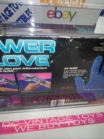 Nintendo NES Power Glove Size L Mattel 1989 NIB Brand New Sealed AFA 70 Graded