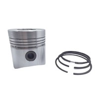 Kolben + Kolbenring-Satz (1,00 Mm ÜBergrößE - 86,00 Mm): Kompatibel Mit Lombardi