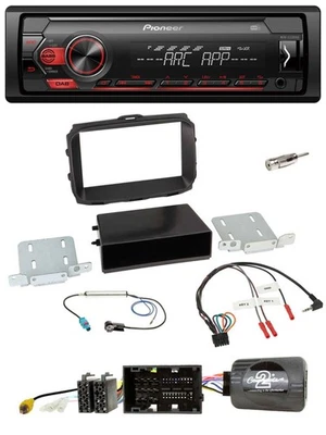 Pioneer DAB 1DIN MP3 Lenkrad USB Autoradio für Alfa Giulietta 940 Facelift 2014- - Bild 1 von 4