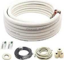 Mini Split Line Set 25 Ft 14 12 Copper Tubing R012 Mini Split Line Set 25 Ft 14 12 Copper Tubing R012
