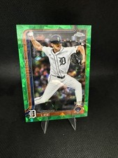 2025 Topps Chrome Update Series Sapphire Edition Chase Lee #USC43 Green /99 (RC)