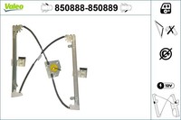 Valeo Fensterheber 850888 FüR Hyundai Fd I30 Crdi