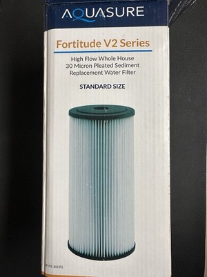 AquaSure Fortitude V2 Series Sediment Carbon Zinc Bacteria Filter Standard