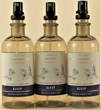 3 - Bath  Body Works SLEEP CHAMOMILE BERGAMOT Essential Oils Pillow Mist 5.3oz